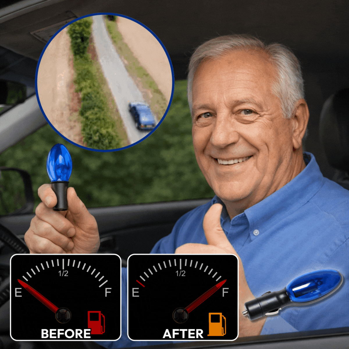 Plug-and-Play Fuel Saver: Drive Further, Improve Fuel Efficiency
